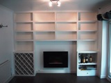 floating wine shelves